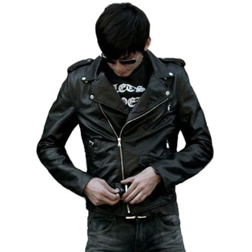 レザージャケット ダブルジップ本革ライダースジャケット